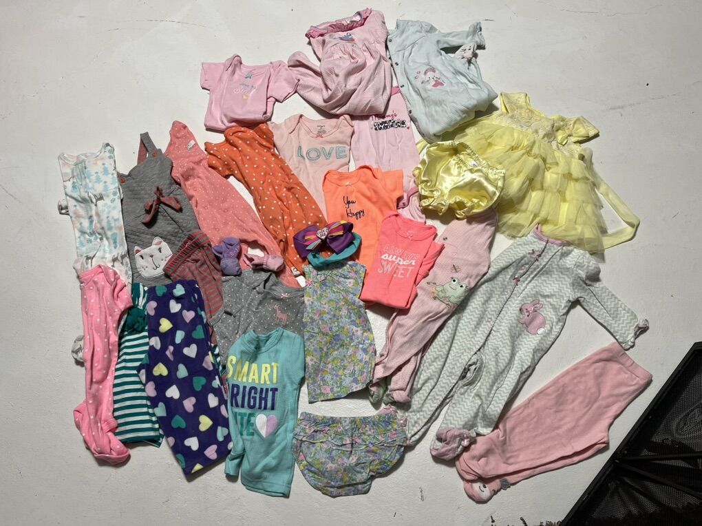 Baby Girls Clothing Lot 6 Months