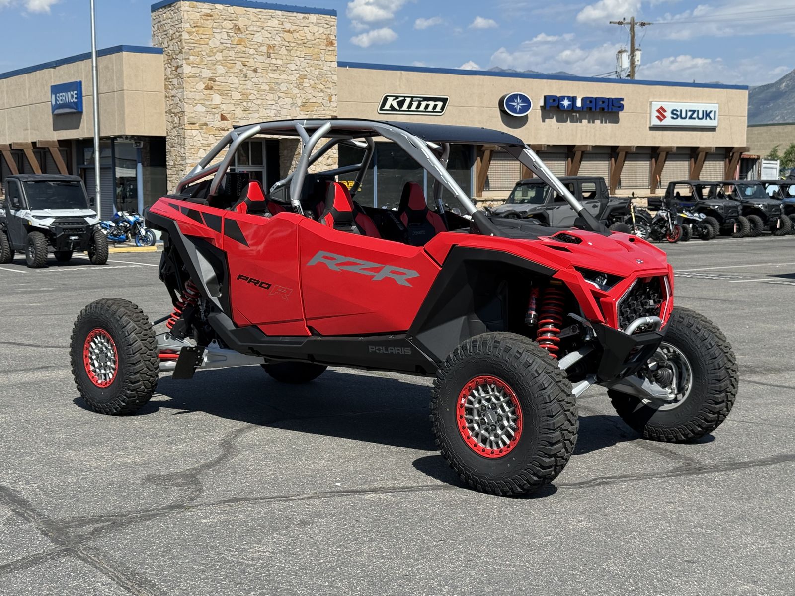 2026 Polaris RZR Pro R 4 Ultimate Indy Red - P3379