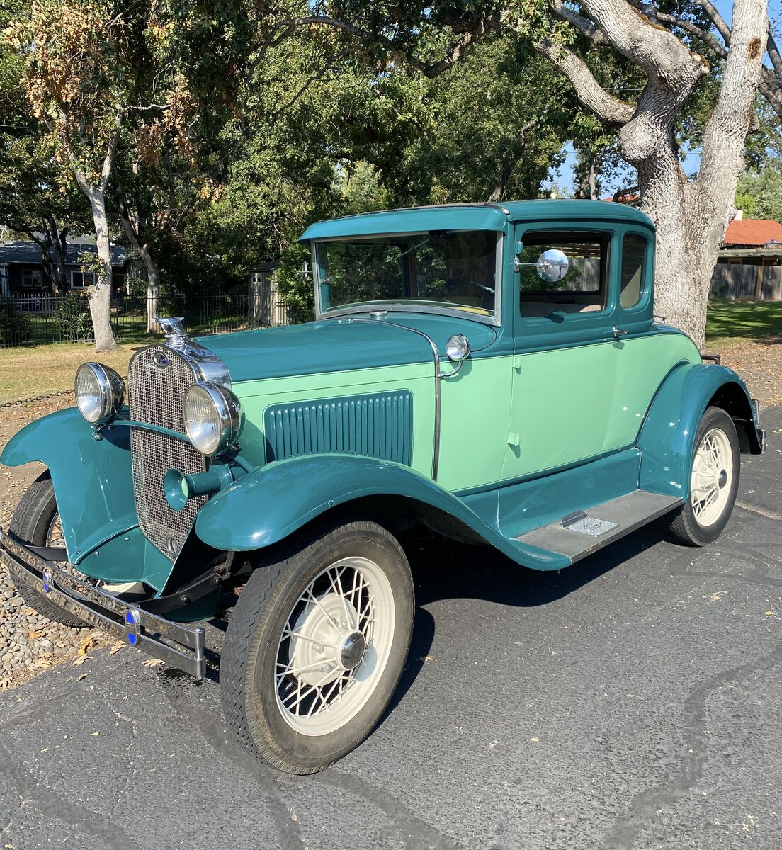 Antique 1930 Model A Ford Coupe