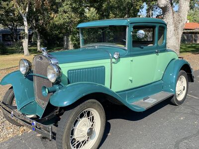 Antique 1930 Model A Ford Coupe