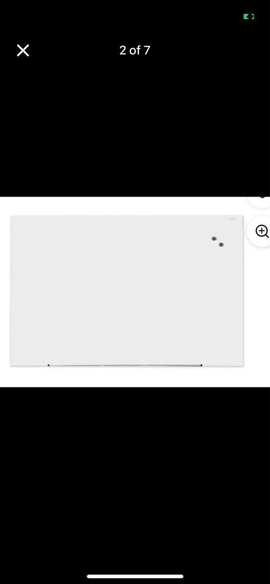 6x4 frameless brand new whiteboard, magnetic, new