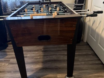 54” Newcastle Foosball Table – Perfect for Game Room & World Cup Parties!