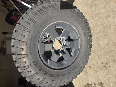 spare tire and wheel assembly from FJ Cruiser.