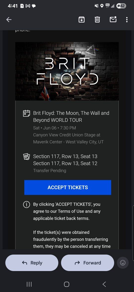 2 tickets