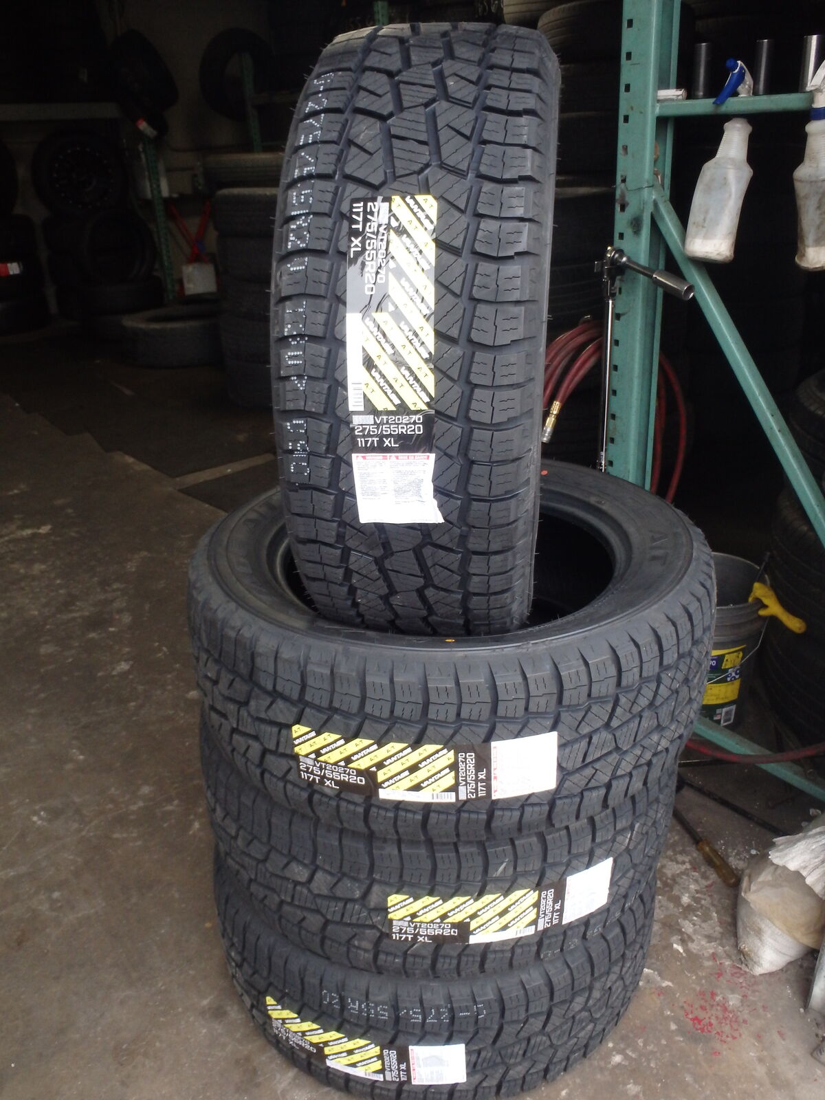 275/55R20 VANTAGE A/T SET OF BRAND NEW TIRES