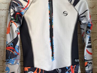 Platinum Sun Rash Guard Swimsuit LG Snorkeling Wetsuit for Women UPF 30