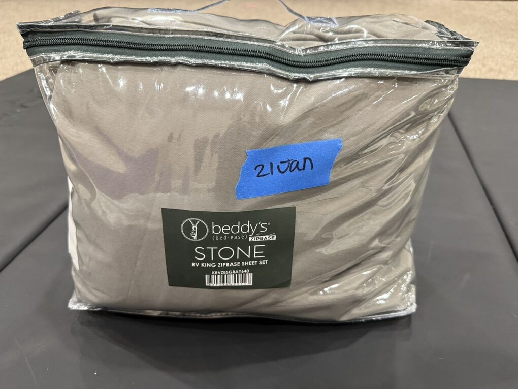 Beddys RV KING SHEET SET ZIPBASE