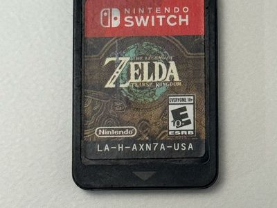 Nintendo Switch Game / Zelda Tears Of The Kingdom / Good Condition