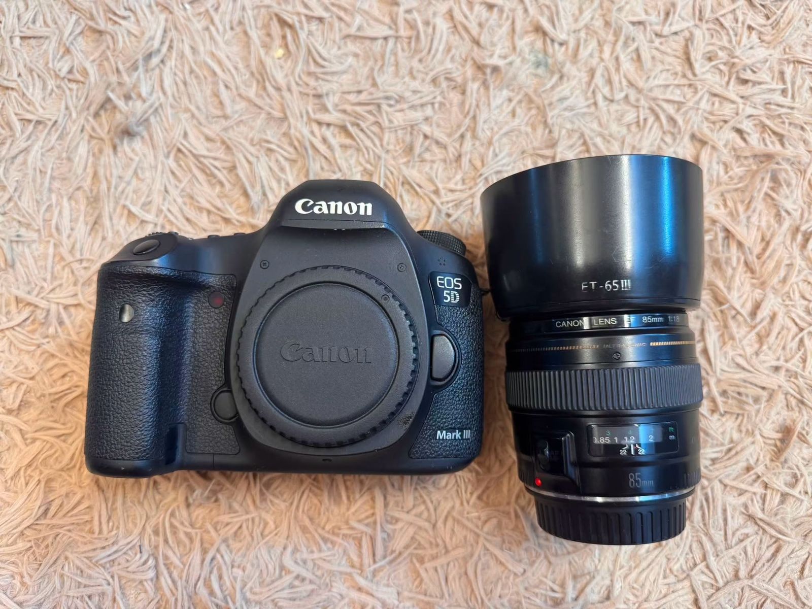 5d iii, 85mm, 75-300mm iii