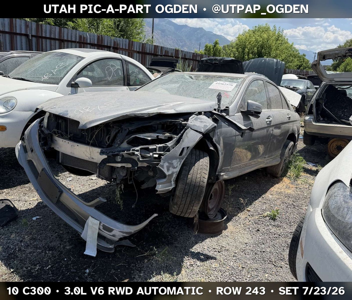 2010 Mercedes-Benz C300 W204 Parts - UTPAP Ogden