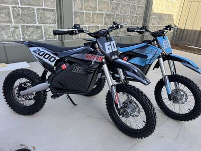 KICKIN Youth Electric Dirt Bikes 60v 2000w ( Surron RTR talaria )