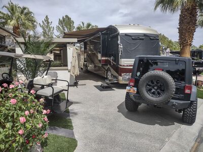 FOR SALE BY OWNER – TURN-KEY LUXURY LOT Las Vegas Motorcoach Resort | Lot 240