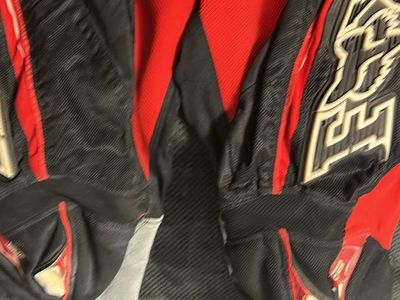 Fox Racing Motocross Gear Set - Jersey & Riding Pants - Red and Black