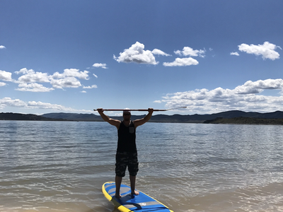 Hard high quality paddleboard