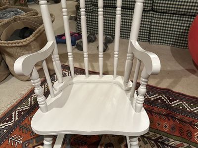 Solid Wood Kids Rocking Chair