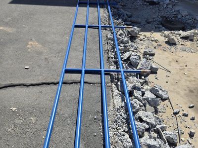 heavy duty industrial handrail