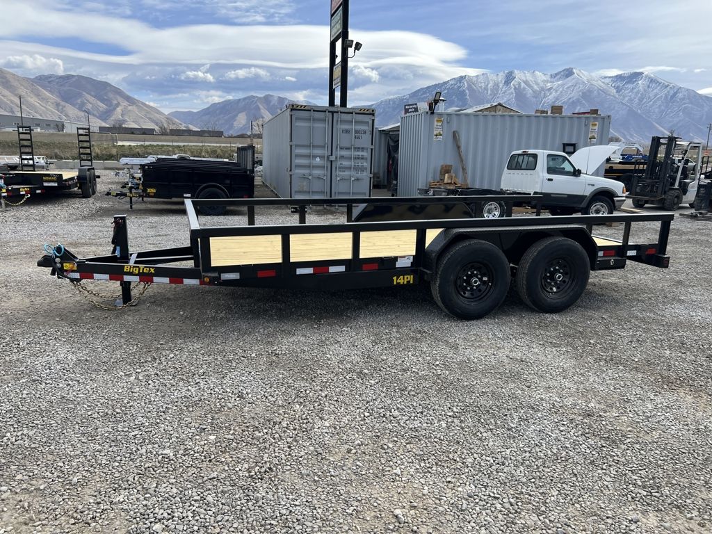 2026 Big Tex Trailers 7x18 14PI Heavy Duty Pipe To