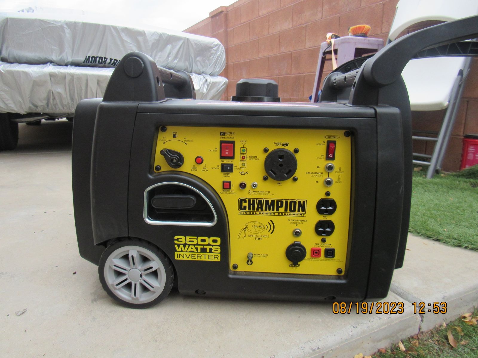 champion portable generator