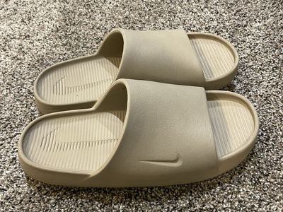 Nike Offcourt Slide Sandals Khaki/Tan Size 7 Men's Comfort Slip-On