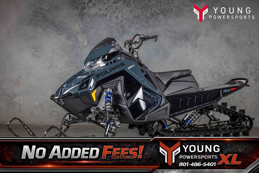 2026 Polaris® 850 PRO RMK 155 Gloss Black / Blue Dusk