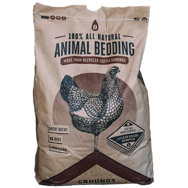 100% Recycled Coffee Grounds for soil amendments or animal bedding 35 lbs