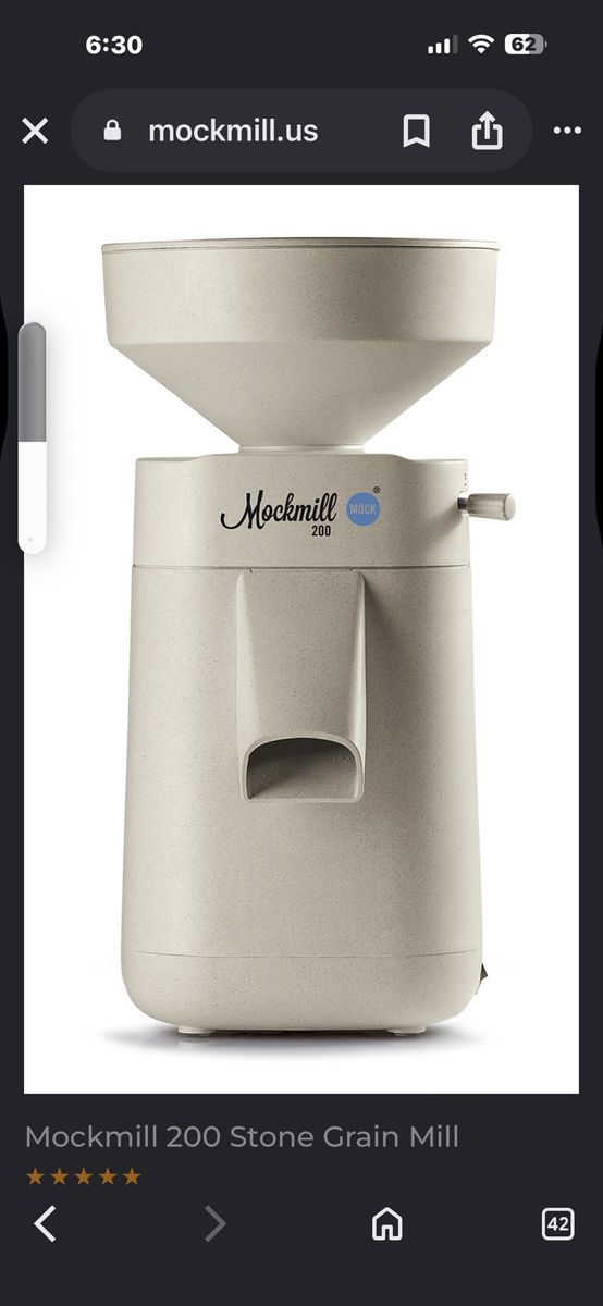 Mockmill 200 Stone Grain Mil