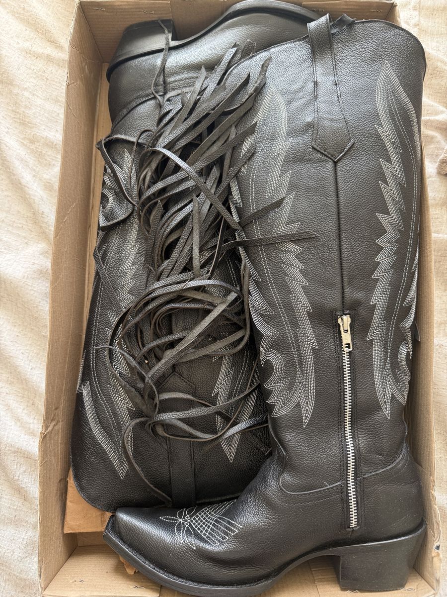 Rock Em Boot BRANDY FRINGE