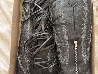 Rock Em Boot BRANDY FRINGE