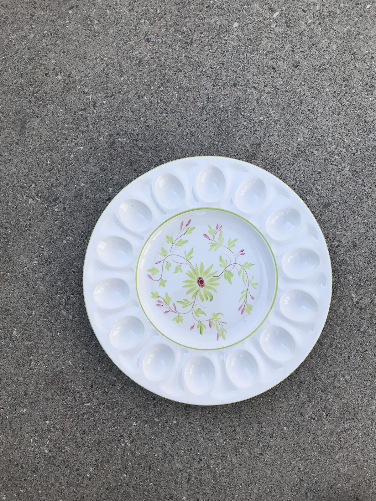 Deviled egg serving platter