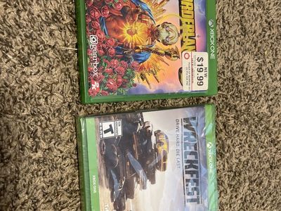 Xbox One Games Lot: Borderlands 3 and Wreckfest (Used)