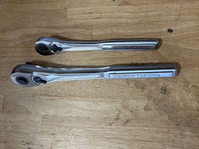 Craftsman Made in USA 1/2" and 3/8" Ratchets