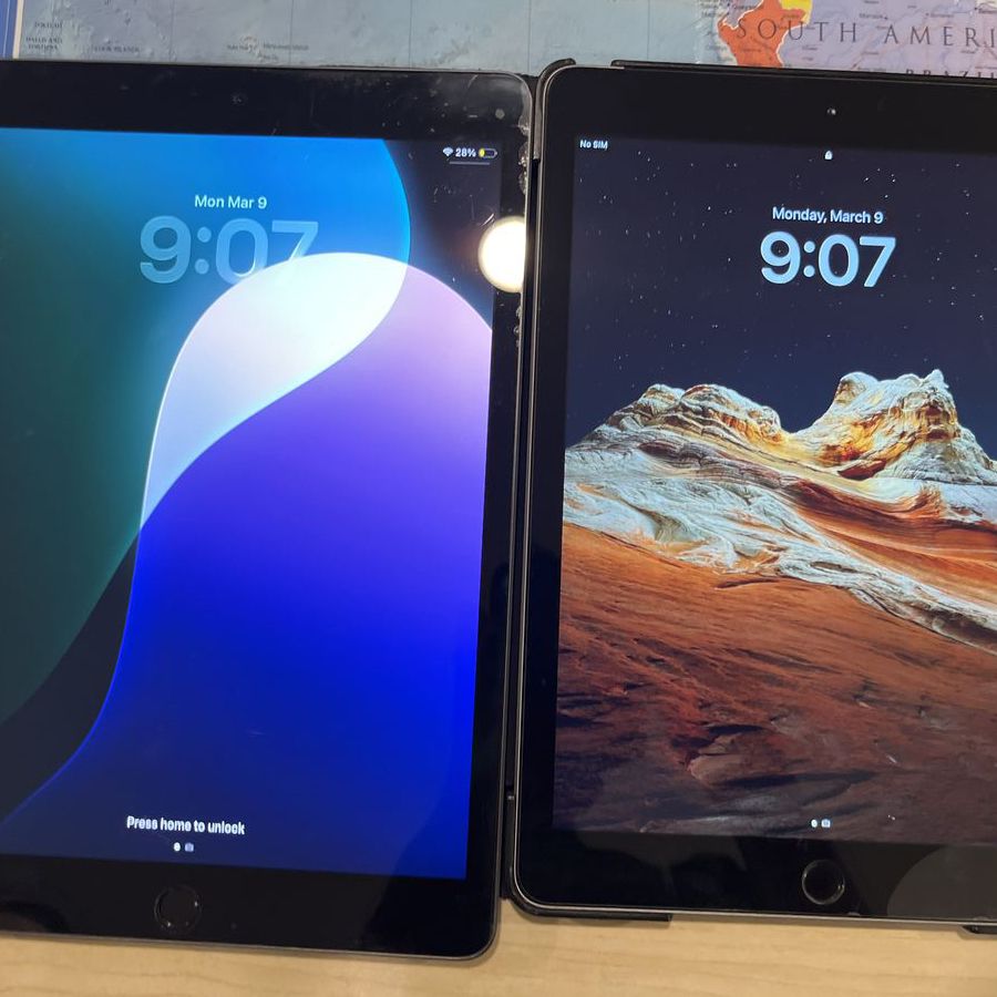 Two iPads! One 9th Gen & One 5th Gen