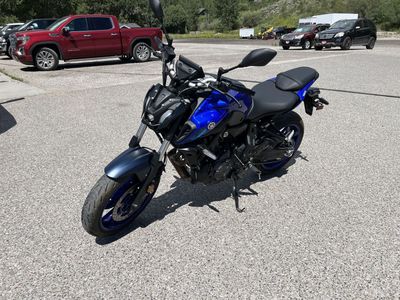 2024 Yamaha MT07 330 miles