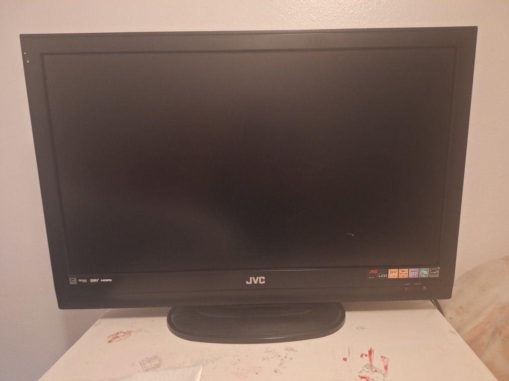 32" JVC television