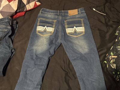 Rags & Rivets Straight Leg Jeans