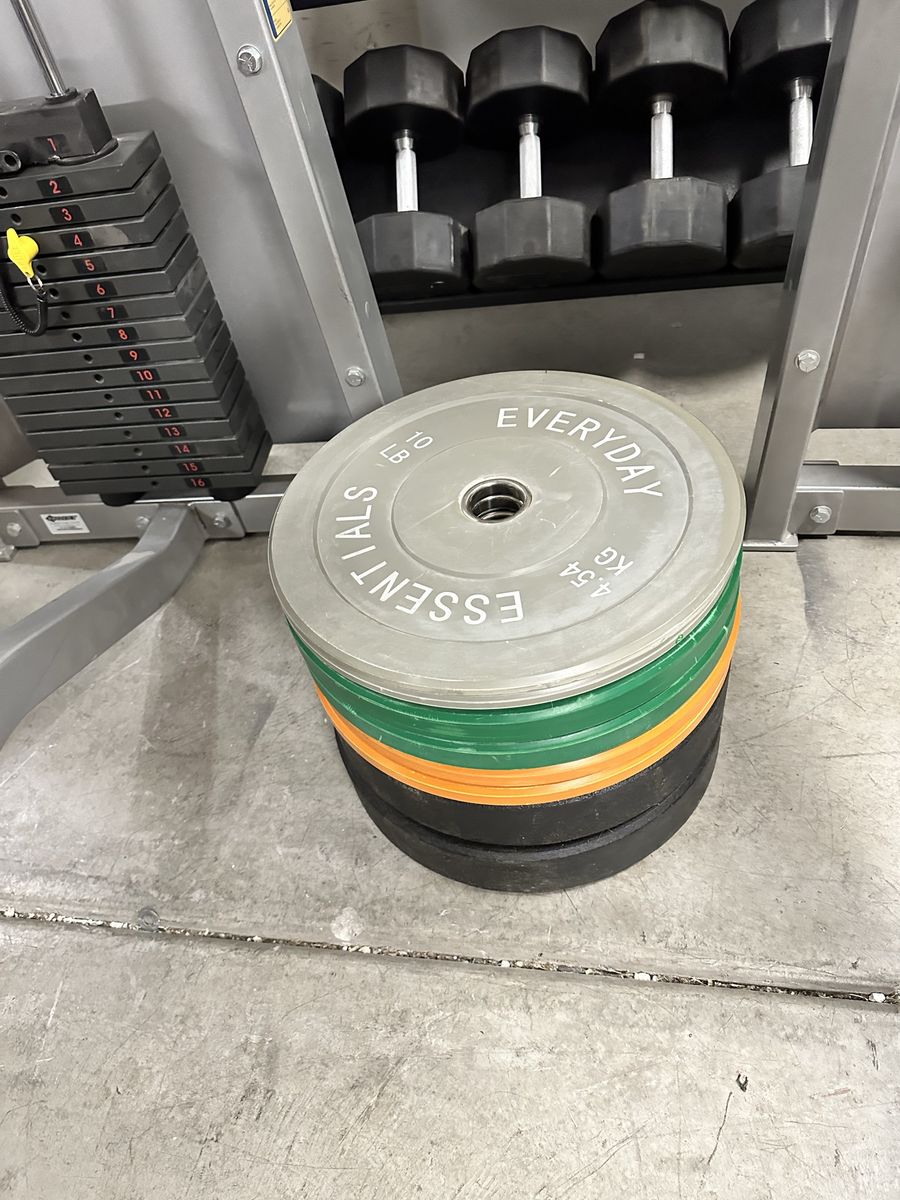 Olympic Bumber Plates 190LB