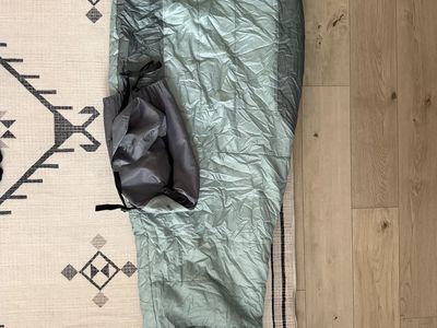 Marmot Trestles Elite Eco 20 Sleeping Bag - Regular, Glacier/Deep Teal - Excellent Condition