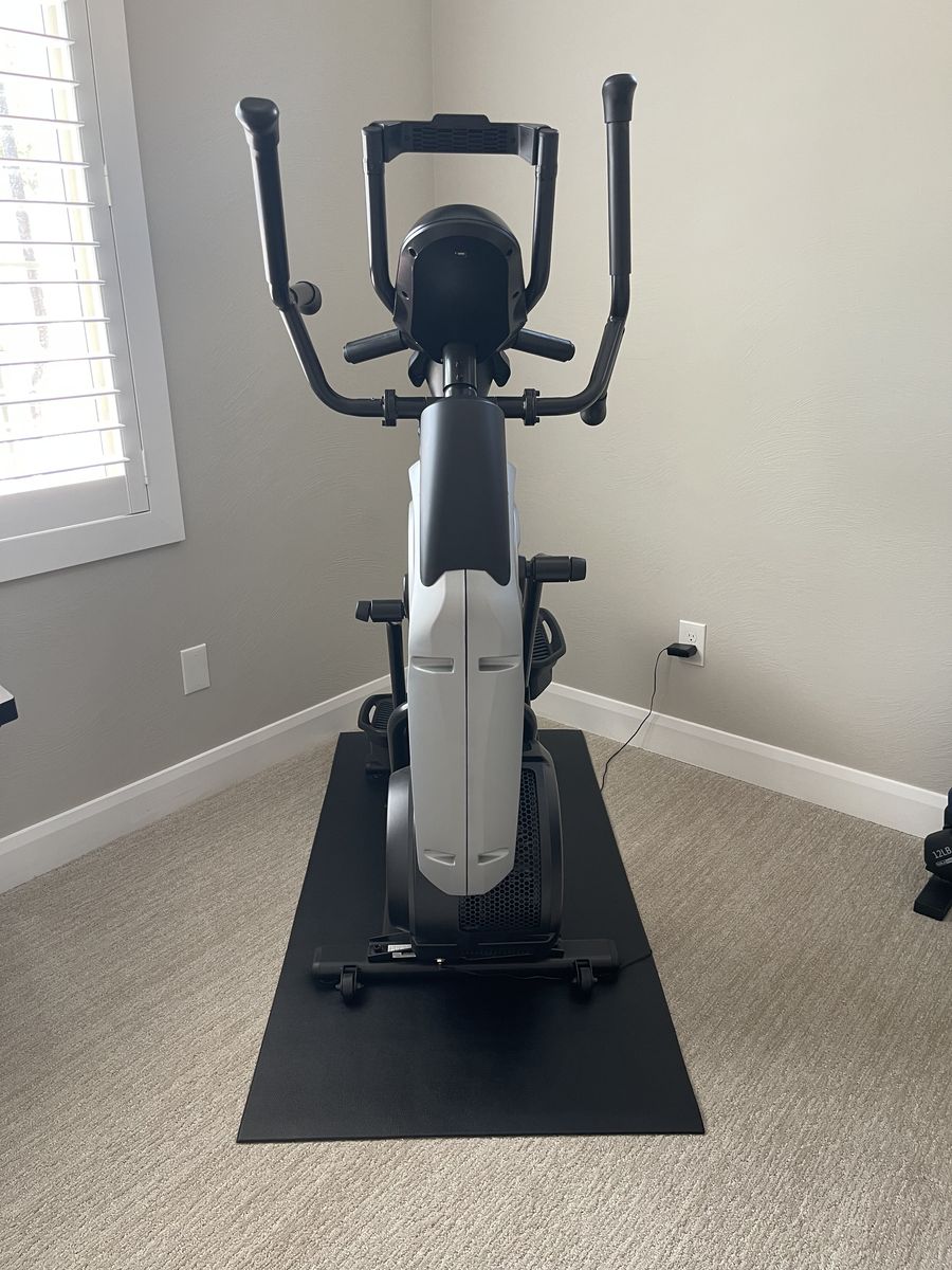 Bowflex Max Trainer M6 Elliptical Machine - Compact w/ Rollers, Exercise Mat - Excellent Condition