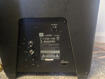 JBL Cinema SB400 Subwoofer - Black Home Audio Speaker