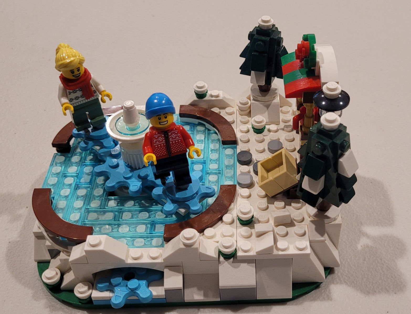 Lego Ice skating rink
