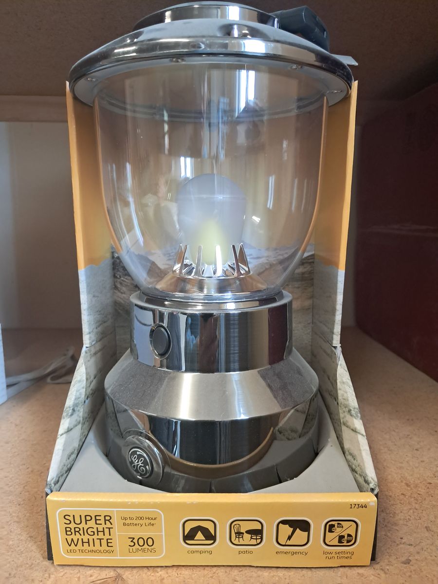 GE portable lantern