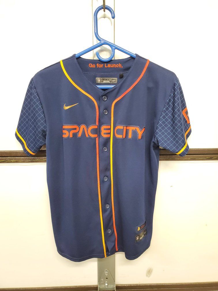 MLB Alex Bregman Houston Astros City Connect Youth L Baseball Jersey