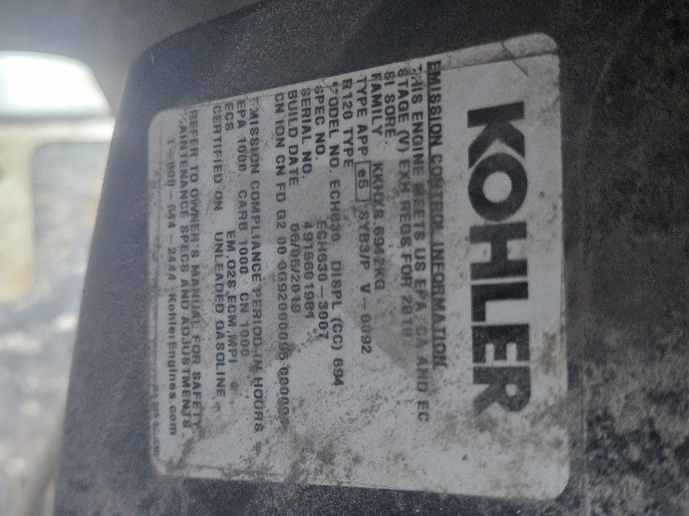 Kohler Generator with Fuel Tank