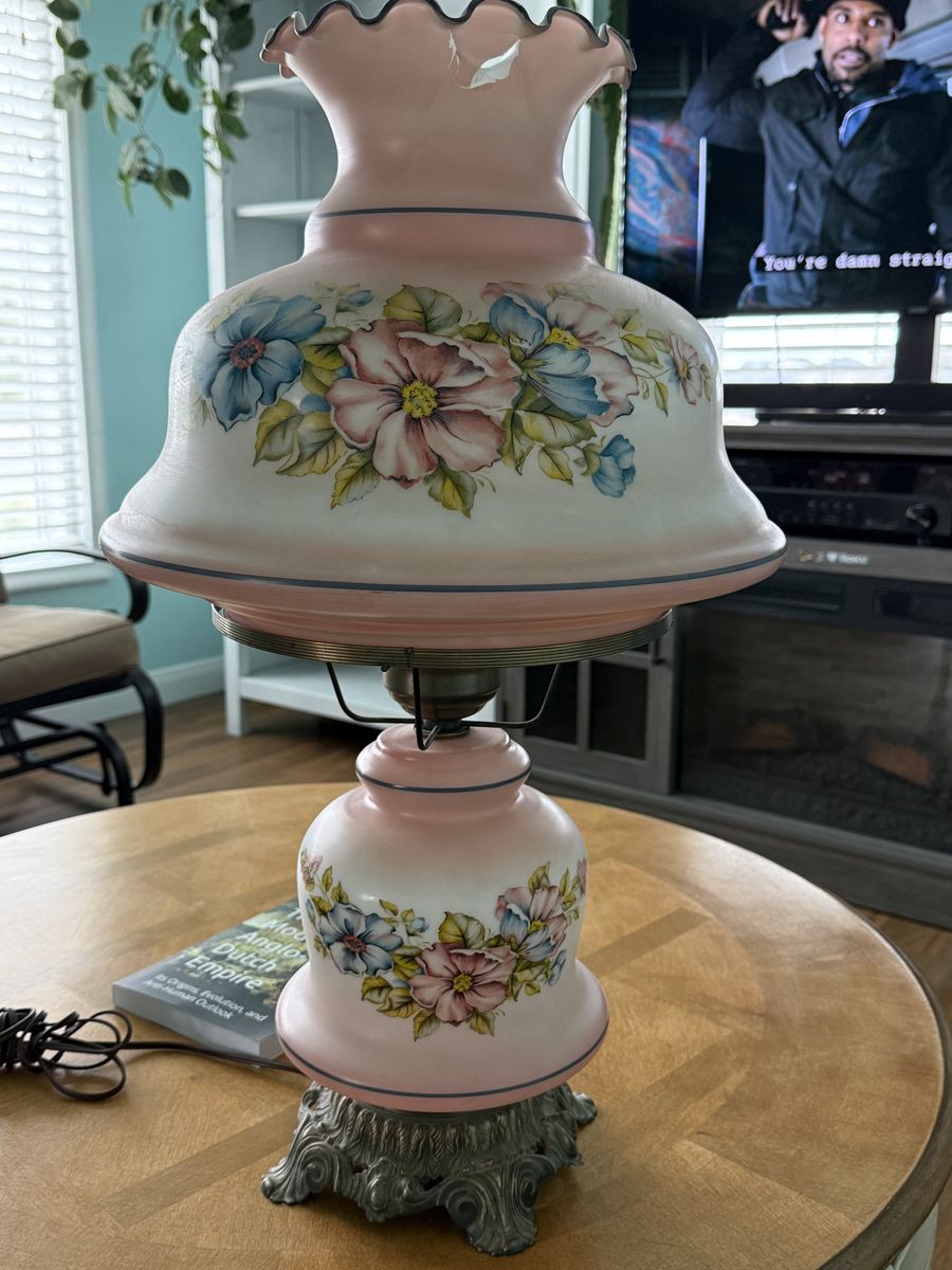Antique Porcelain Lamp