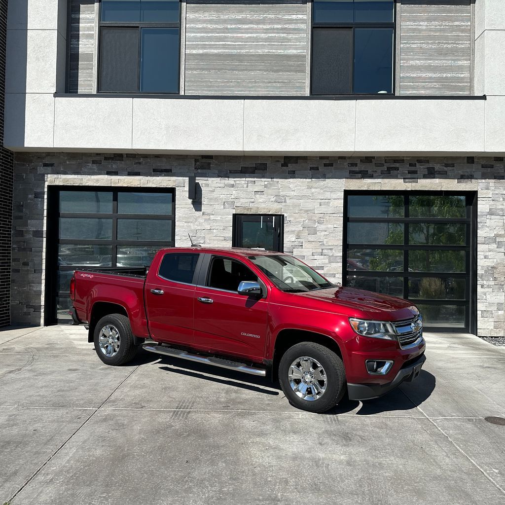 2019 Chevrolet Colorado LT — rebuilt & branded title