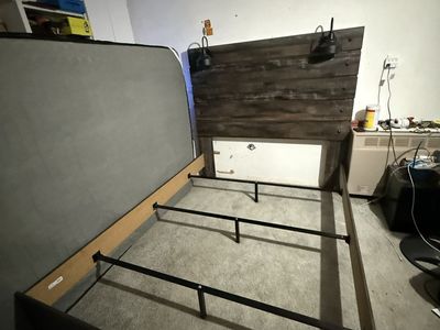 Queen bed frame,dresser and night stand