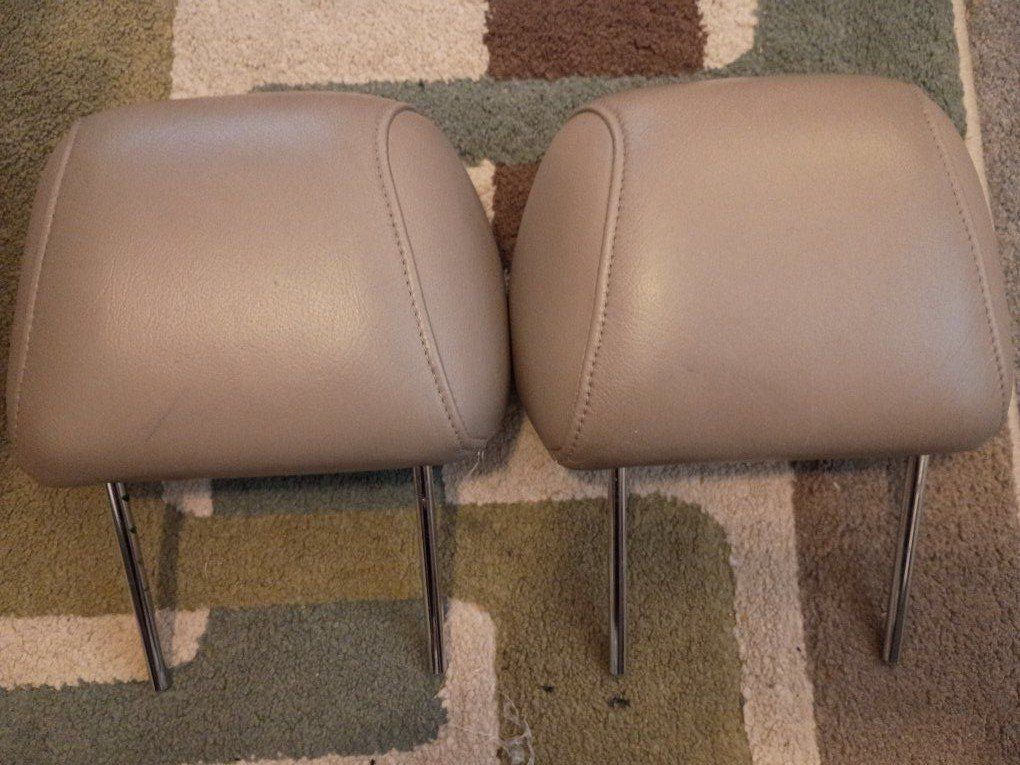 OEM 1996–2002 Toyota 4Runner Limited Tan Front Seat Headrests – Pair