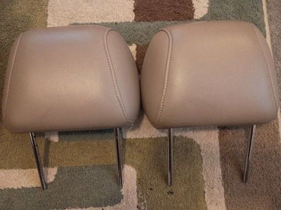 OEM 1996–2002 Toyota 4Runner Limited Tan Front Seat Headrests – Pair
