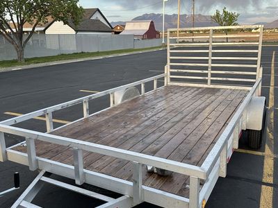 2023 7x14 aluminum Trailer