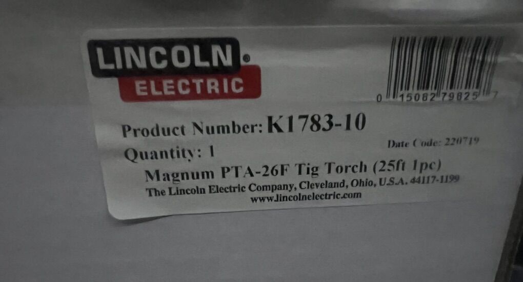 Lincoln 225 Precision Tig Welder